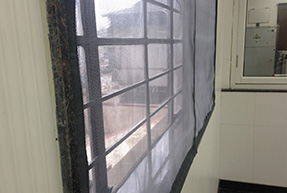 Mesh Screens on All Windows to Avoid Dust Insects
