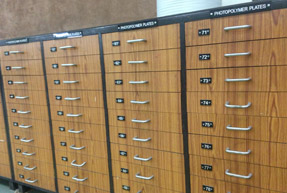 ALL Drawers Numbered to Reduce Job Set Up Time